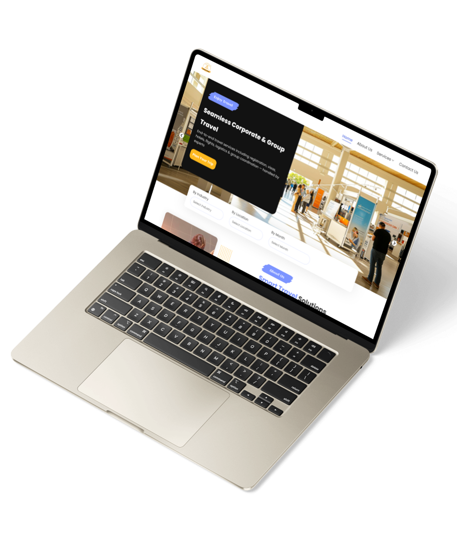 Anthem Travels — Trade Fair Platform