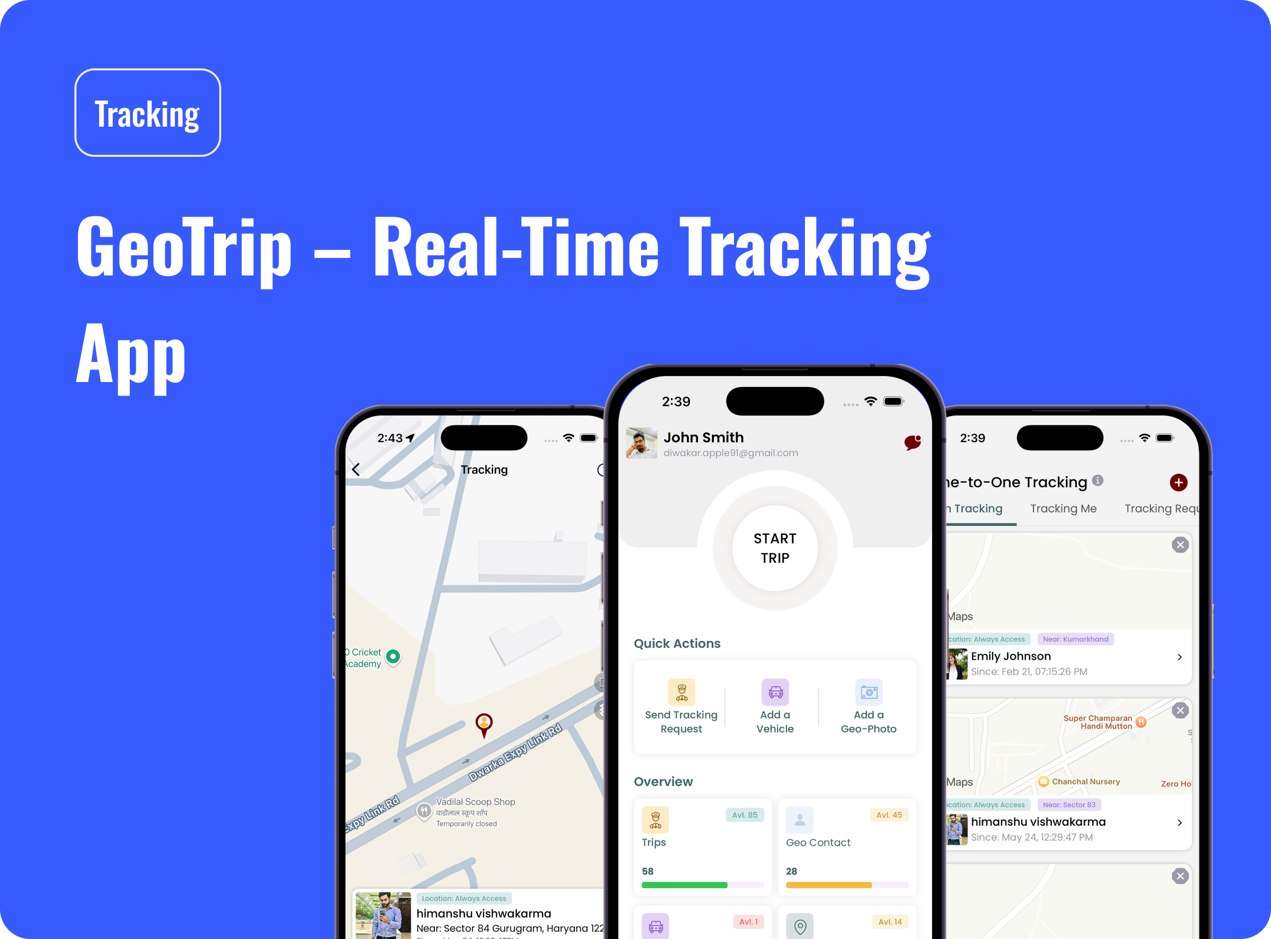 GeoTrip — Trip & Mileage Tracker