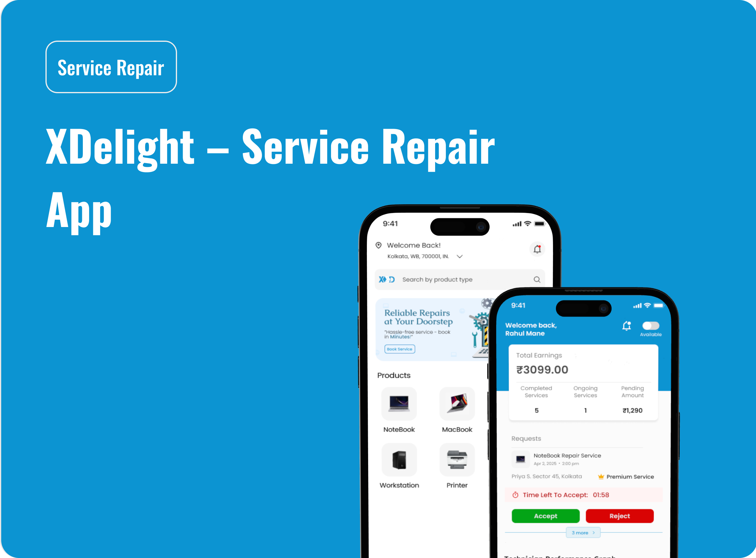 XDelight — Service Repair App